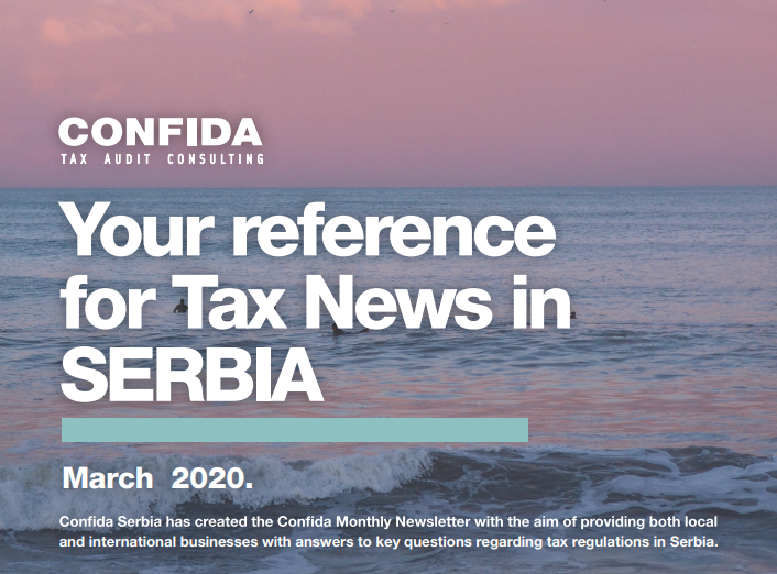 tax news March 2020