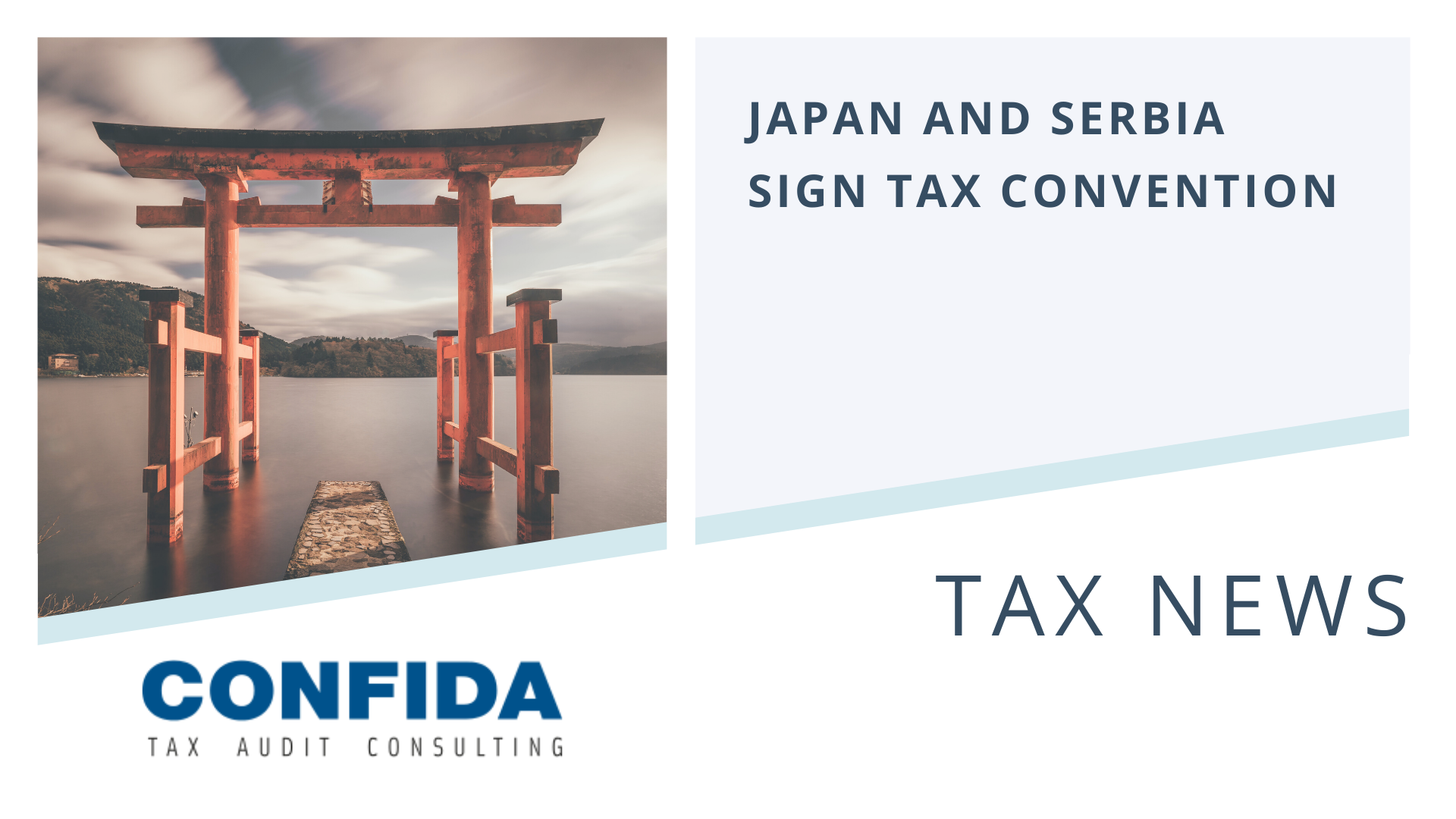 Japan and Serbia Sign Tax Convention